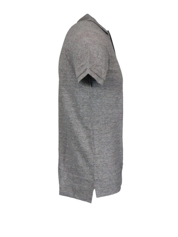 The Best Shops POLO RALPH LAUREN: polo shirts - Logo grey pique cotton polo shirt